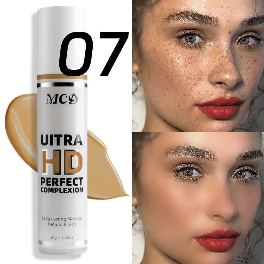 Tidesmit professional matte liquid foundation with waterproof oil-control concealer texture for full coverage face