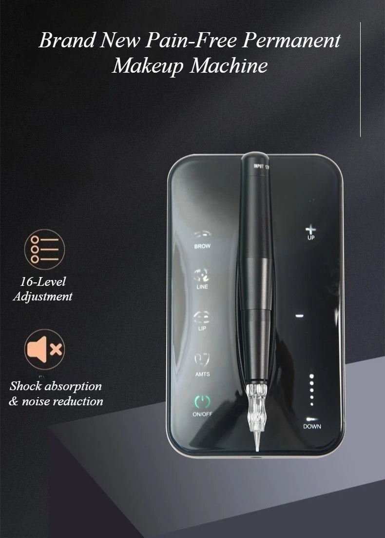 Permanent Makeup Machine for Eyebrows and Lips | Professional PMU Device Permanent Makeup Machines Tidesmit