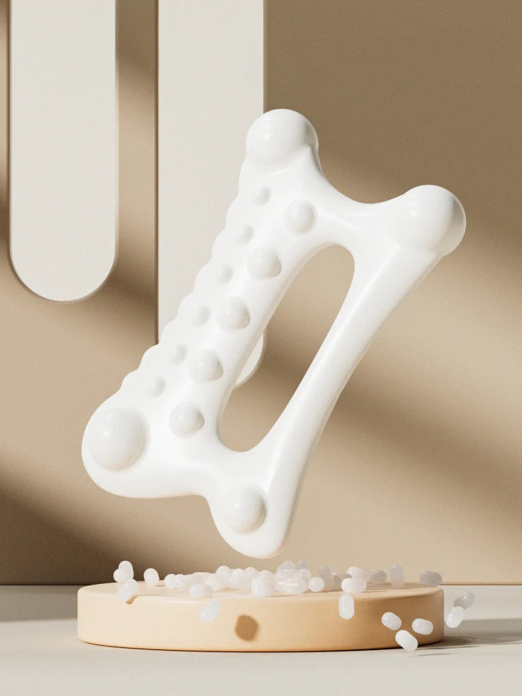 Gua Sha Body Massage Tool - Static Free Resin for Muscle Recovery Body Shaping Massage Equipment Ivory Tidesmit