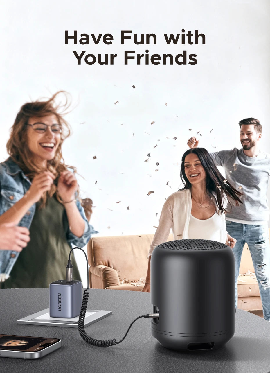 Bluetooth 5.4 Audio Receiver - High-Fidelity Wireless Sound Adapter Tidesmit