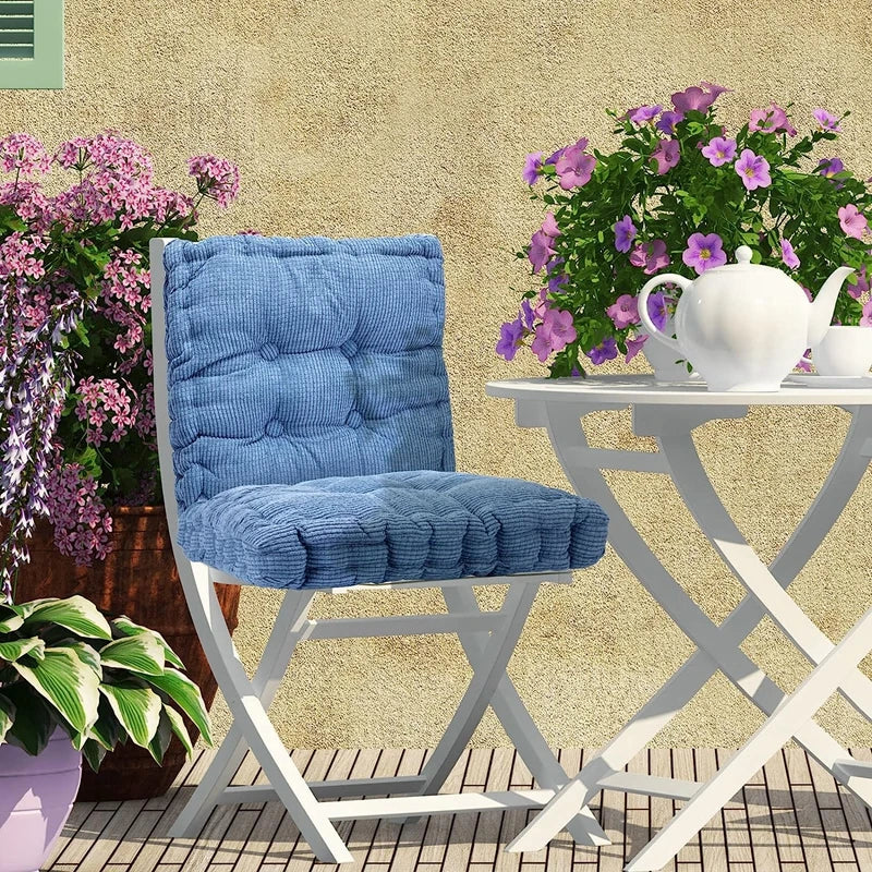Tufted Seat Cushion Large Square Round Thicken Chair Pad Tatami Floor Pillow Cushion for Home Office Patio Dining Chairs 50x50cm