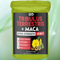 30 Patches Tribulus Terrestris Extract Transdermal Patches Energy Booster With Ashwagandha, Panax Ginseng & Macar