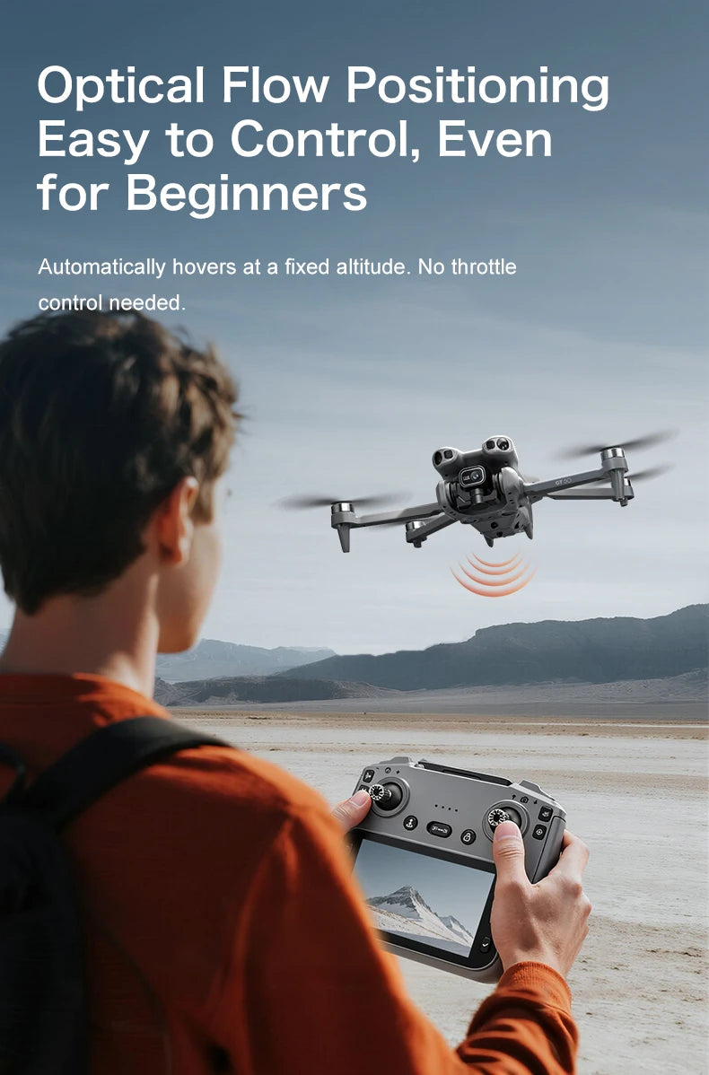 4K Camera Drone with GPS - Foldable Brushless RC Quadcopter by Tidesmit Tidesmit
