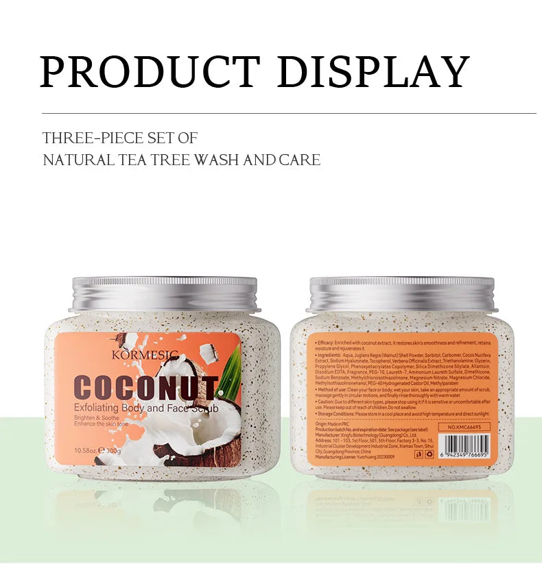 Avocado Facial Scrub & Moisturizing Cream - Natural Exfoliation Care Scrubs Treatments Tidesmit
