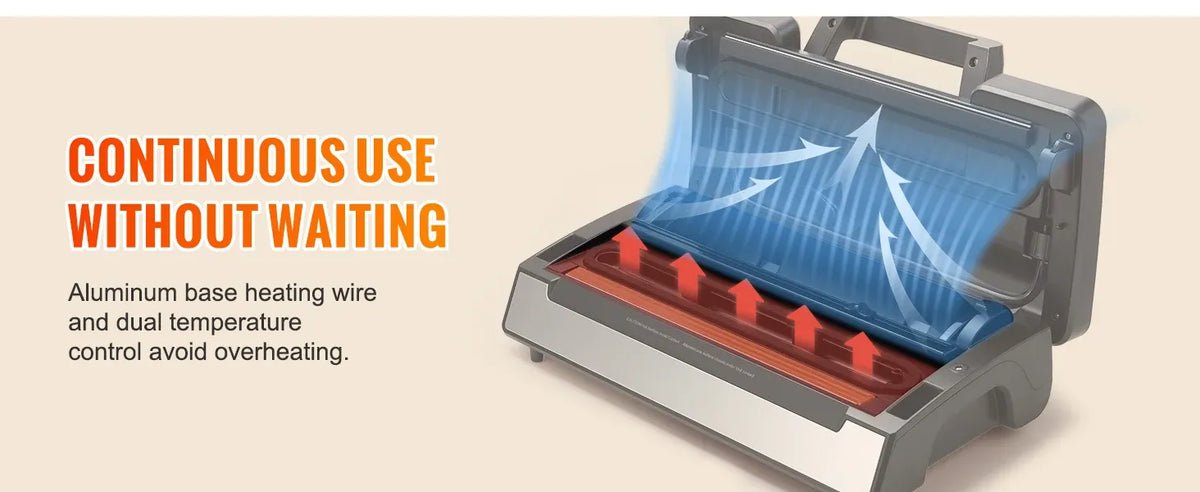 SucceBuy 130W 90Kpa Vacuum Sealer Machine