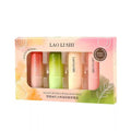 Moisturizing Lip Balm Set - 4 Nourishing Fruit Scents, 3.5g Each Lip Care Pink 3.5g 4 Pieces Tidesmit