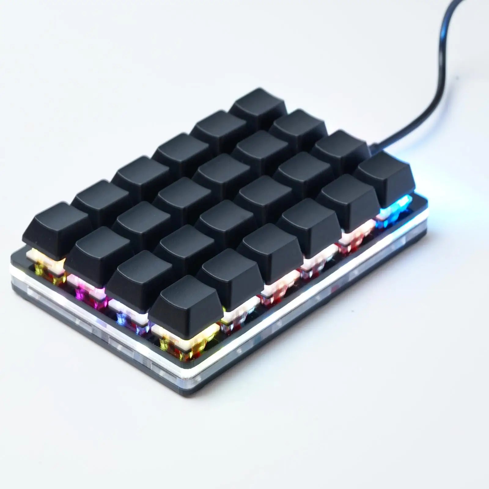Mini USB Custom Mechanical Keyboard 2/4/6/7/8/9/12/16/24 Keys Gaming Keyboard Sayo Device Shortcut Programmable Keypad Keys New