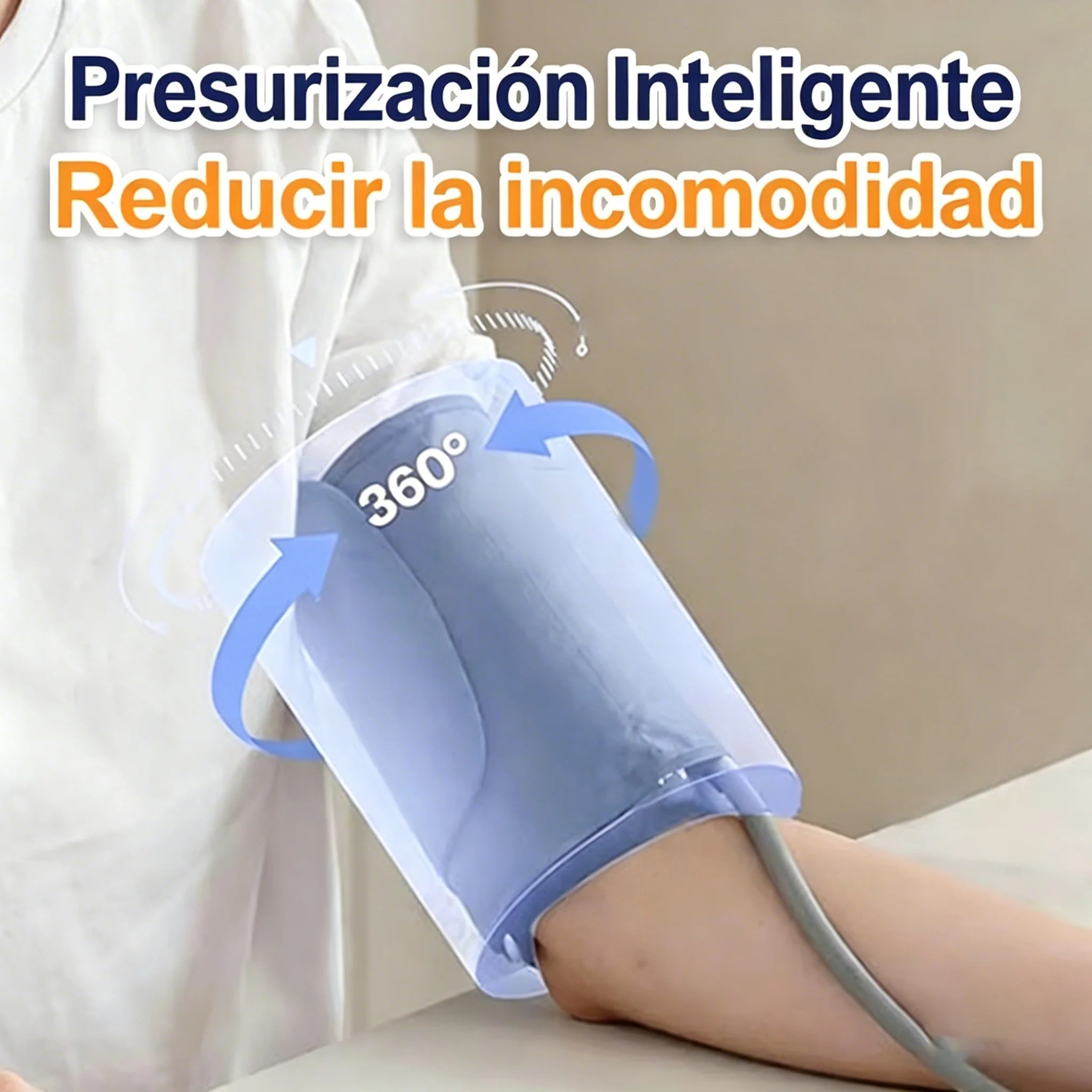 Spanish Voice Arm Automatic Blood Pressure Monitor BP Sphygmomanometer Pressure Meter Tonometer for Measuring Arterial Pressure