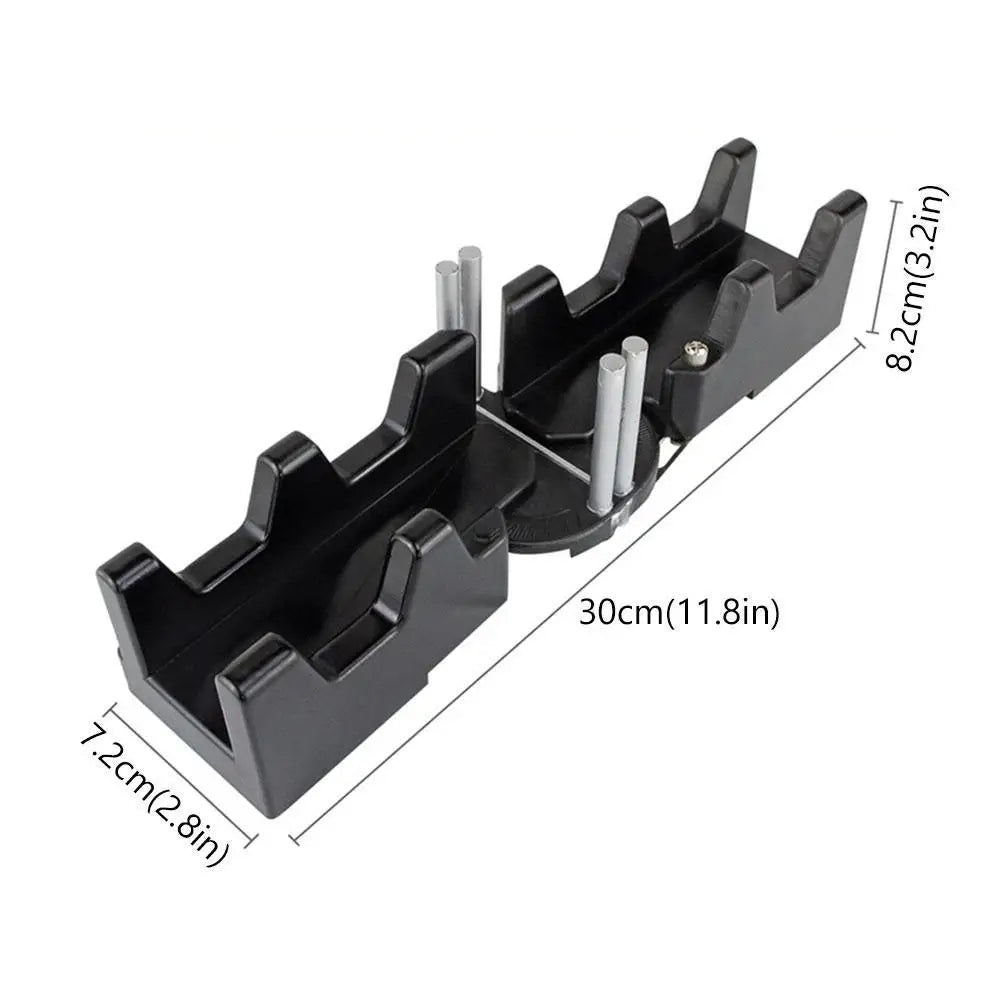 2 In 1 Miter Measuring Cutting Tool Bevel Gauge and Mitre Box Measuring Cutting Tool Measure Bevels and Miter Sawing Angle Cutti