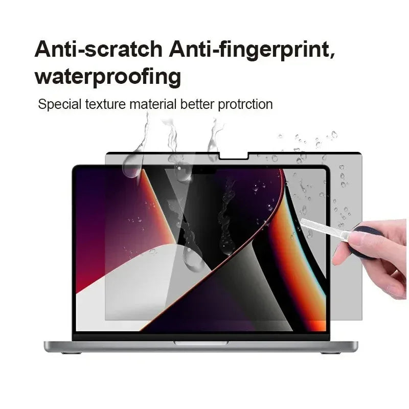 Magnetic Privacy Screen Protector for MacBook | Anti-Glare & Anti-Scratch Tidesmit
