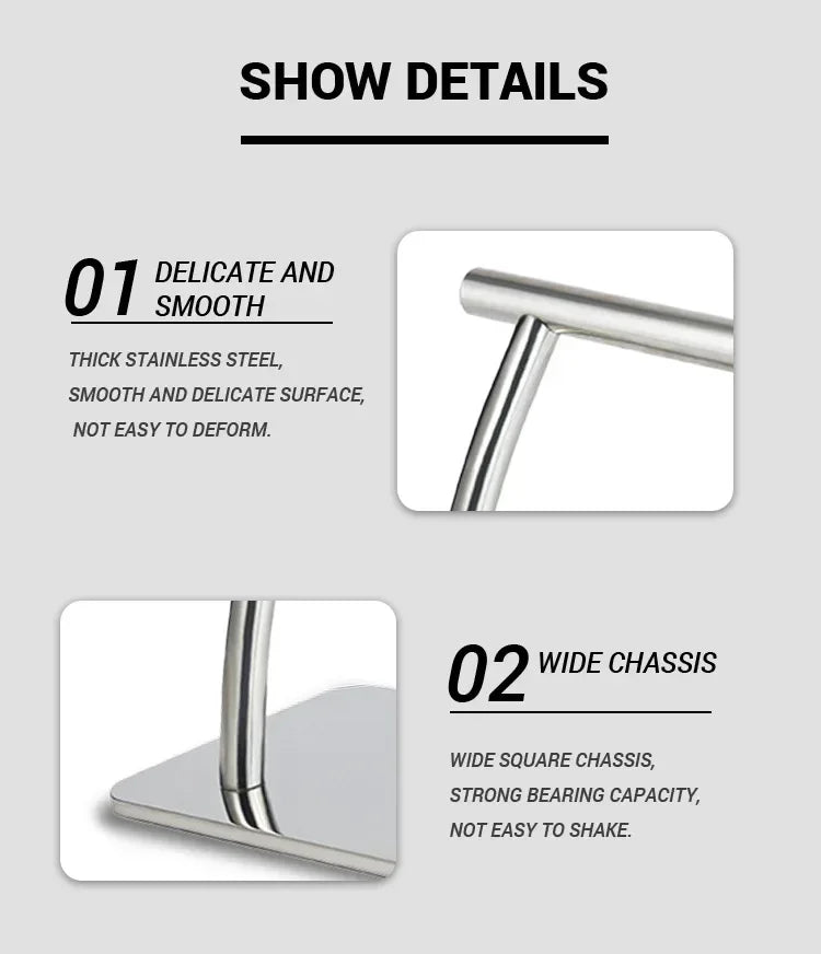Barber Salon Chair Foot Rest | Stainless Steel Pedal - Tidesmit Massage Chairs Tidesmit