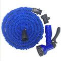 25FT-100FT Telescopic Expandable Garden Hose Kit High Pressure Spray Gun 7 Nozzle Pattern for Car Washing Yard Watering Cleaning
