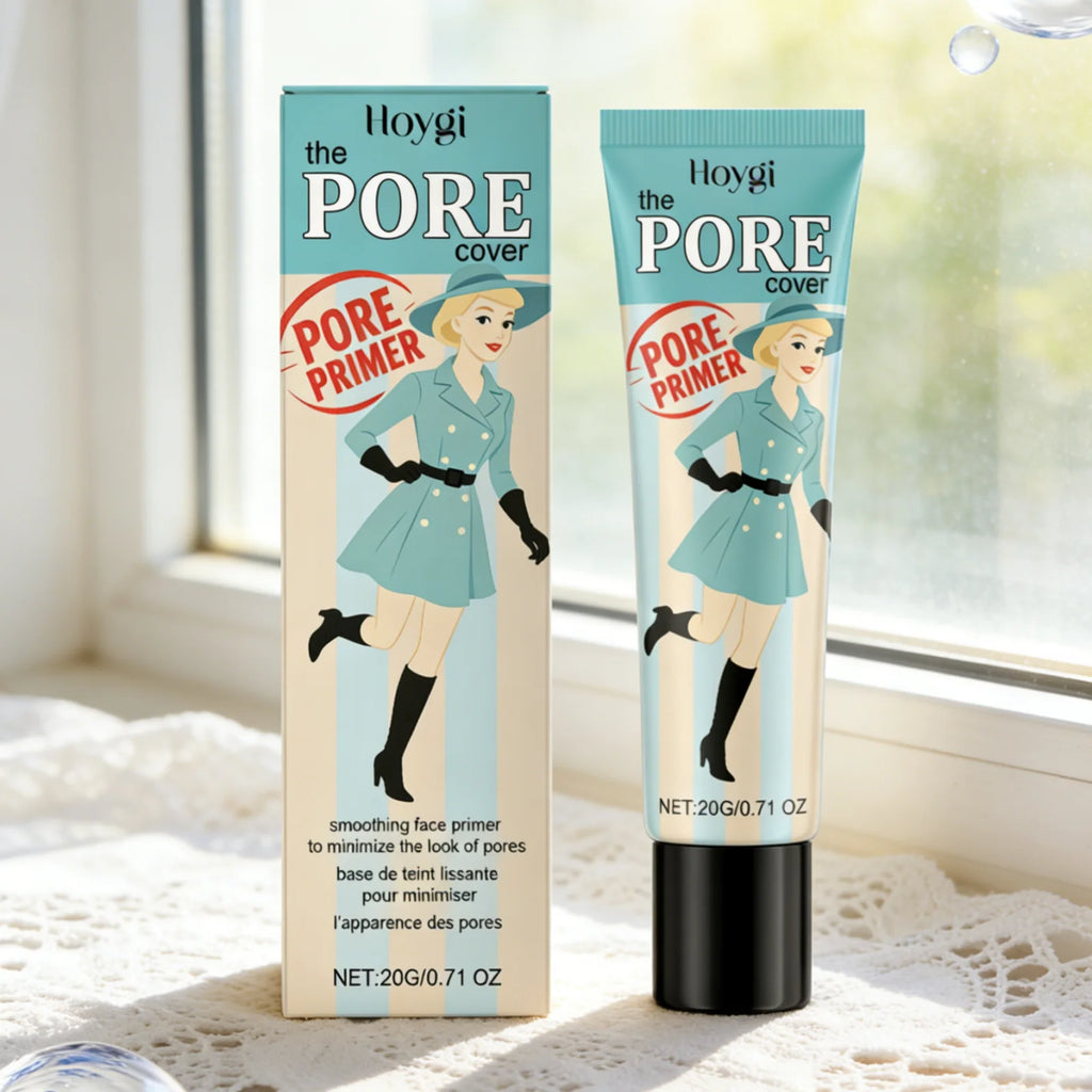 Tidesmit Hoygi pore primer texture close-up for smoothing long lasting makeup and absorbing excess facial oil