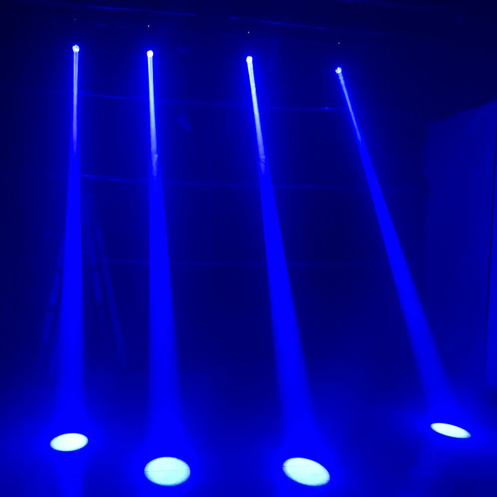 2PCS Mini LED Moving Head Light 150W Beam+Spot+18 Rotating Prisms Dj Dmx Stage Effect Light Disco Bar