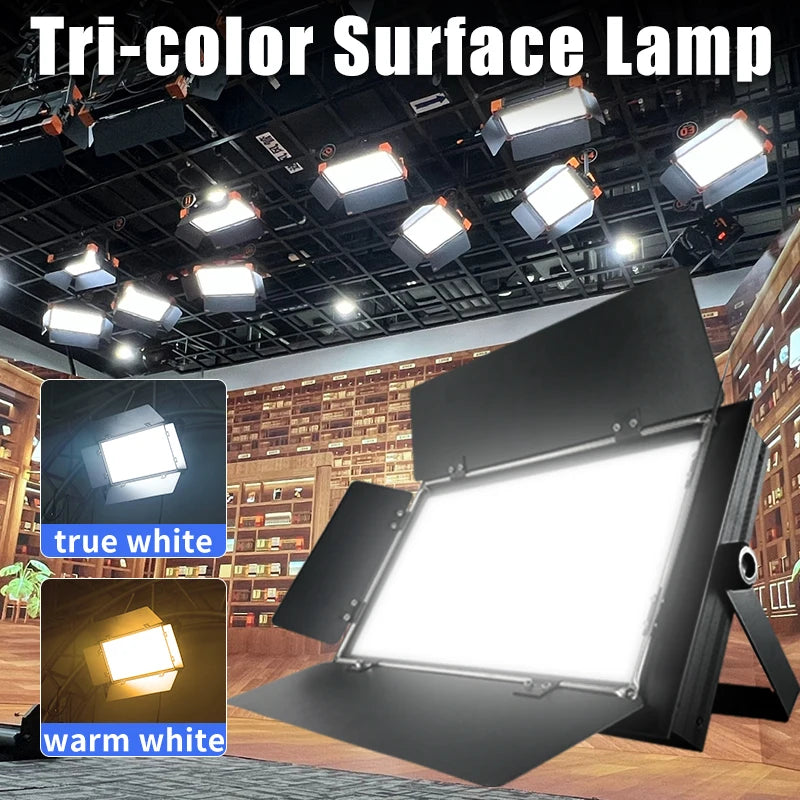 LED Fill Lamp Video Light Panel Warm White 3200-6500K Photography Lighting Live Broadcast Photo Studio Light Stage Fill Light