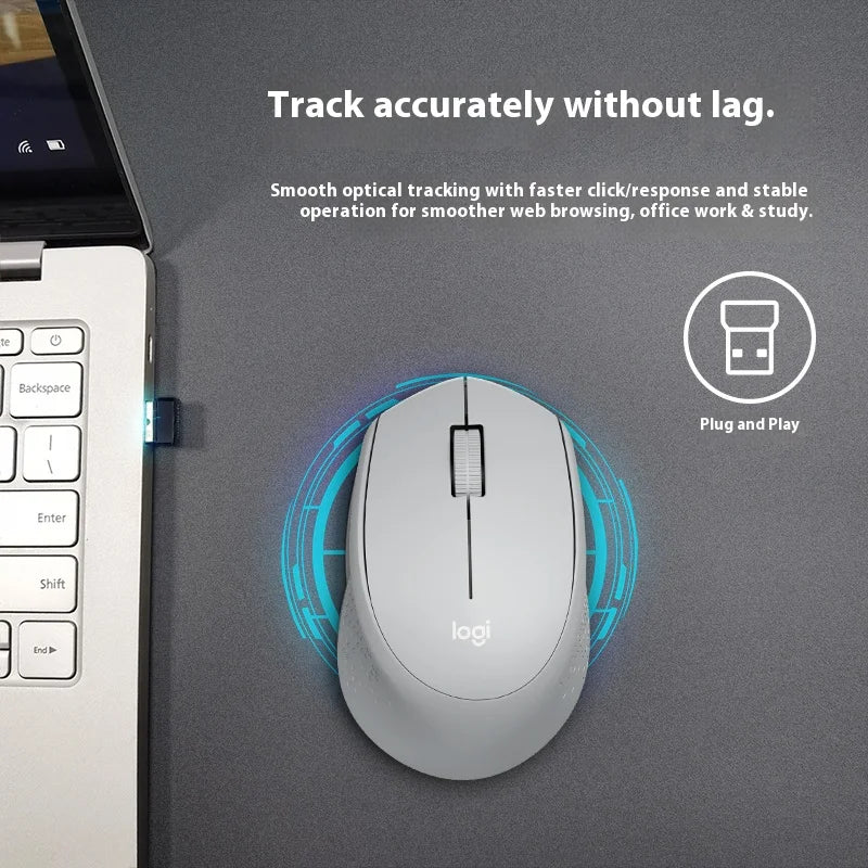 Logitech M280 Wireless Mouse Laptop Business Office Mouse Ergonomic Mouse USB Comfortable Colorful with Wireless 2.4G Receiver