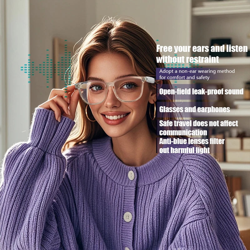 Tidesmit Bluetooth Smart Glasses with Polarized UV400 Audio Lenses Tidesmit