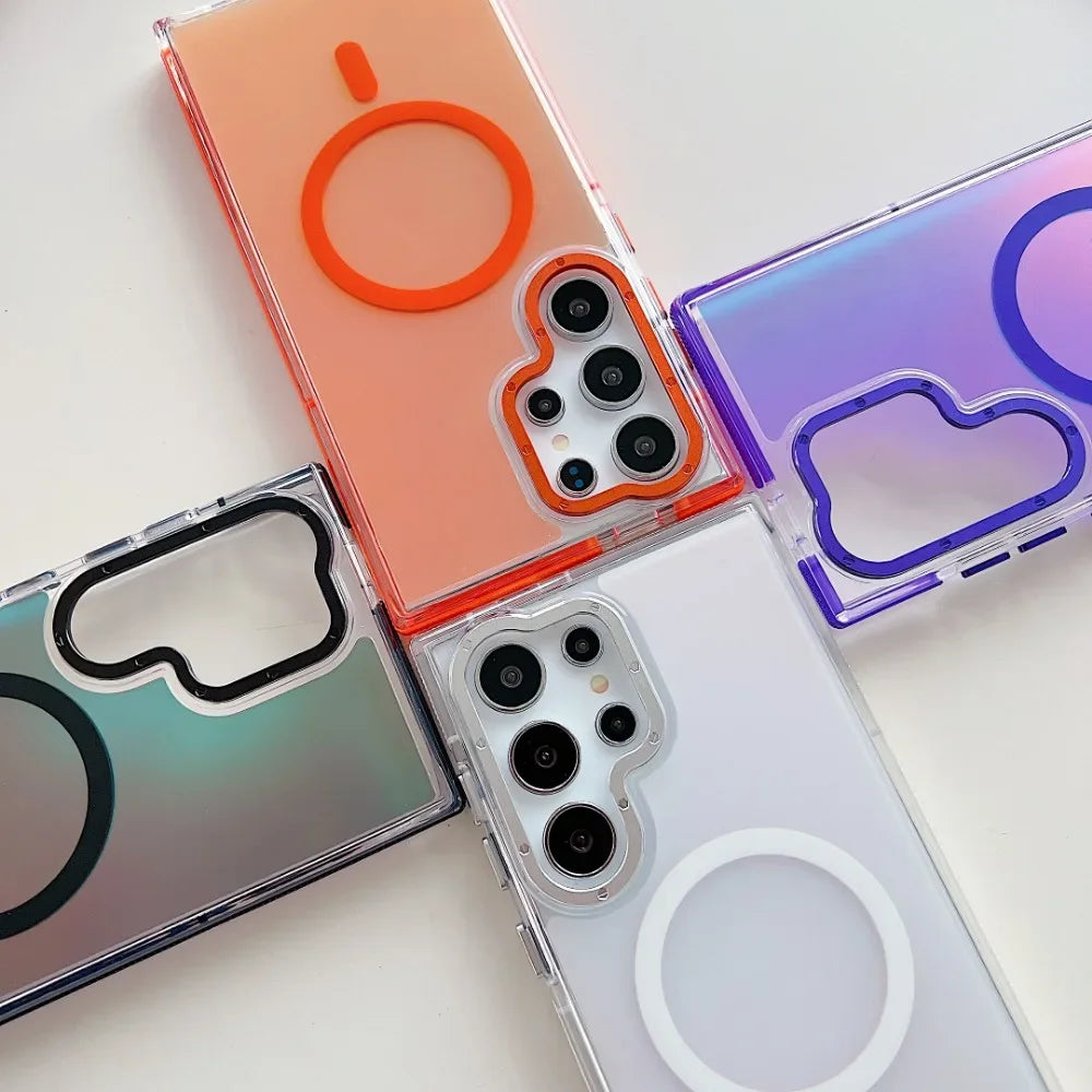 MagSafe Phone Case for Samsung S25 Ultra with Metal Lens Cover Tidesmit