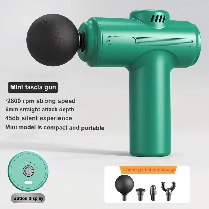 Mini Massage Gun | Portable Deep Tissue Electric Massager for Recovery Body Shaping Massage Equipment Tidesmit
