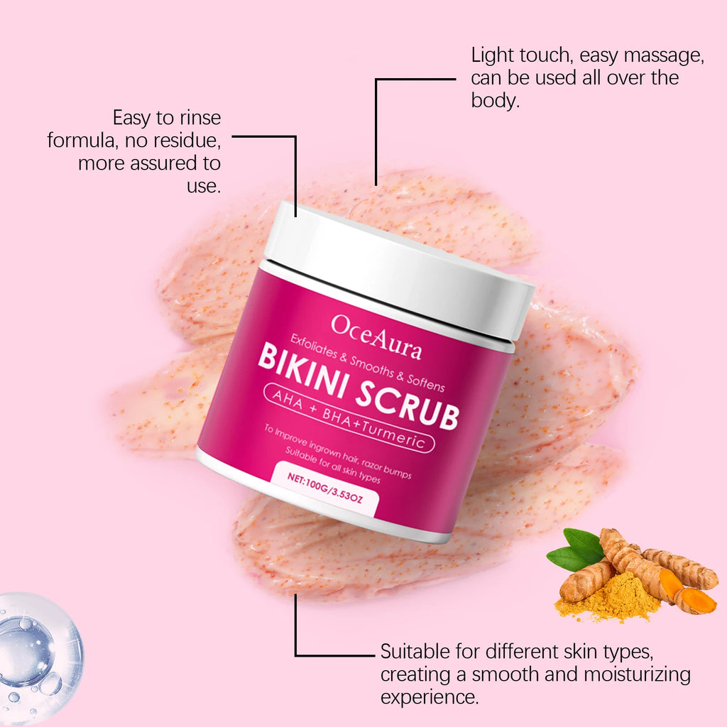 Turmeric Body Scrub for Skin Exfoliation and Glow - 1-3 Pack | Tidesmit Scrubs Treatments Tidesmit