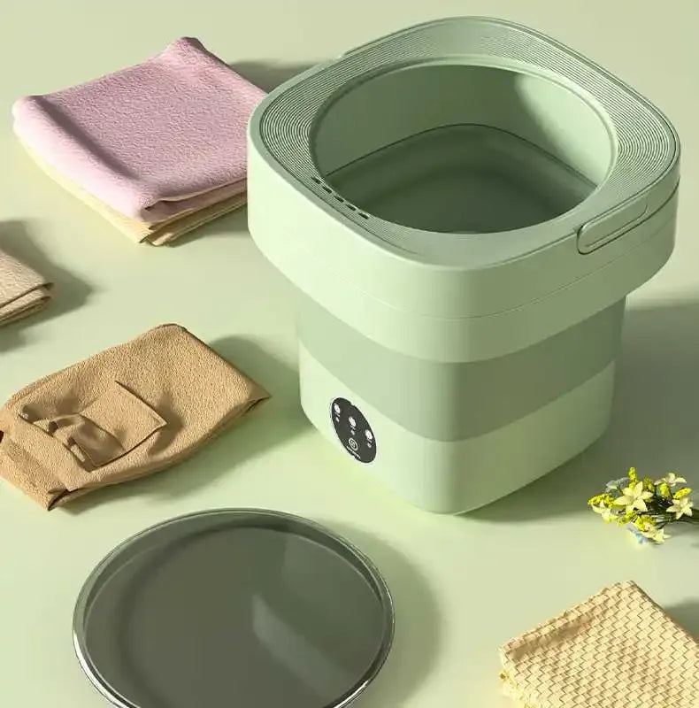 Foldable Portable Mini Washing Machine 220V