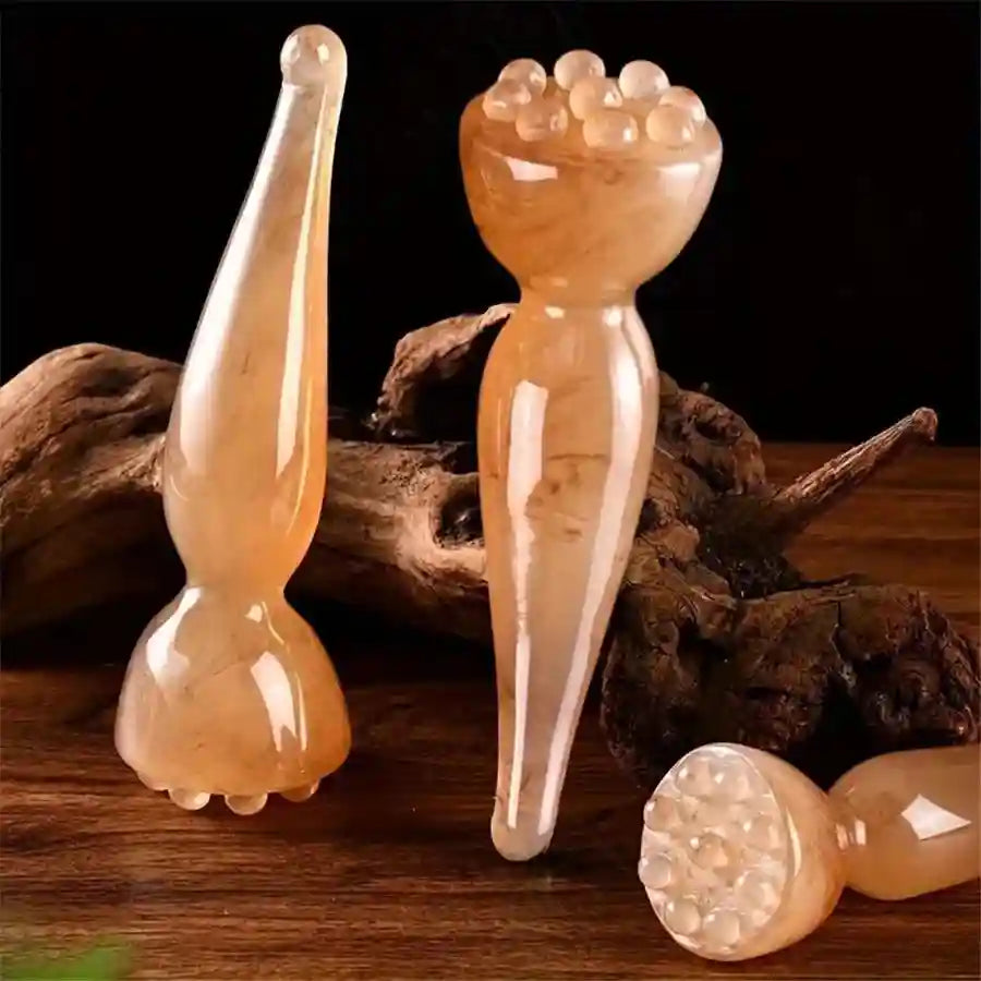 Manual Face and Scalp Massager - Portable Relaxation Wellness Tool Relaxation Treatment Tidesmit