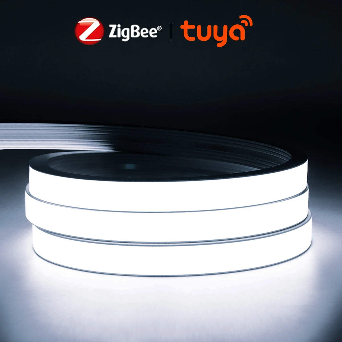 ZigBee 3.0 Wifi COB LED Strip Smart Tuya 5V USB Light Neon LED Tape With Dimmable Dimmer LED Controller Alexa Lamp Cabinet Decor