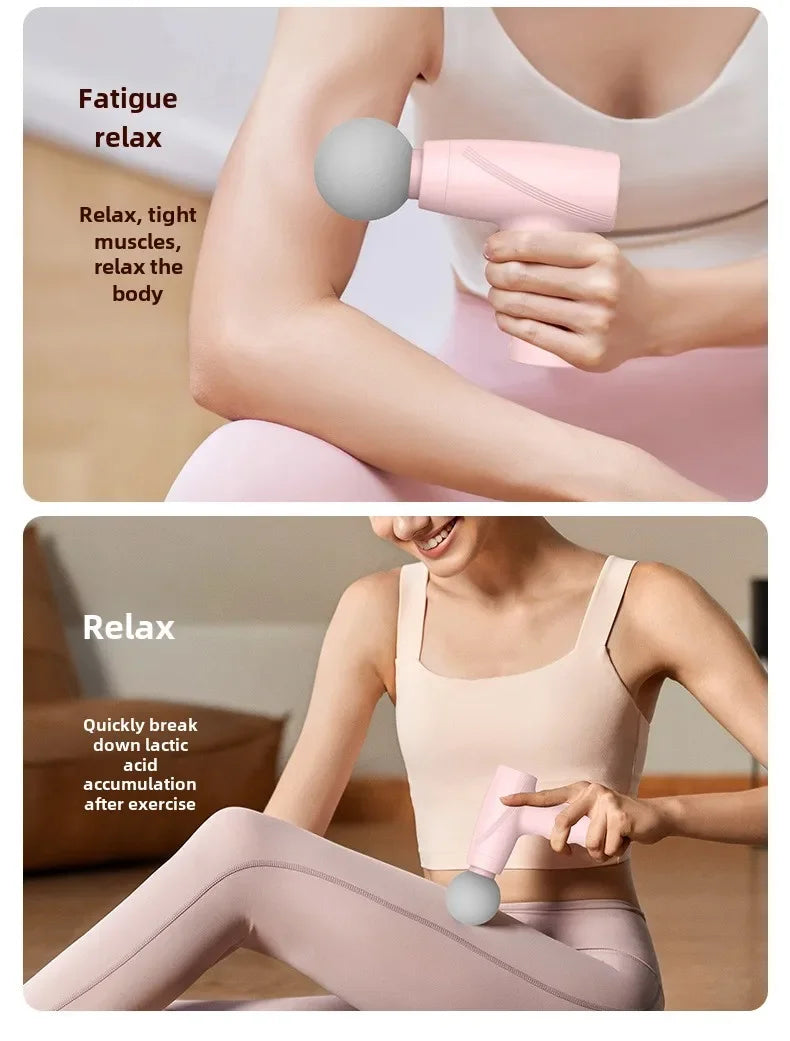 Portable Deep Tissue Massage Gun for Targeted Muscle Recovery Therapy Relaxation Treatment Tidesmit