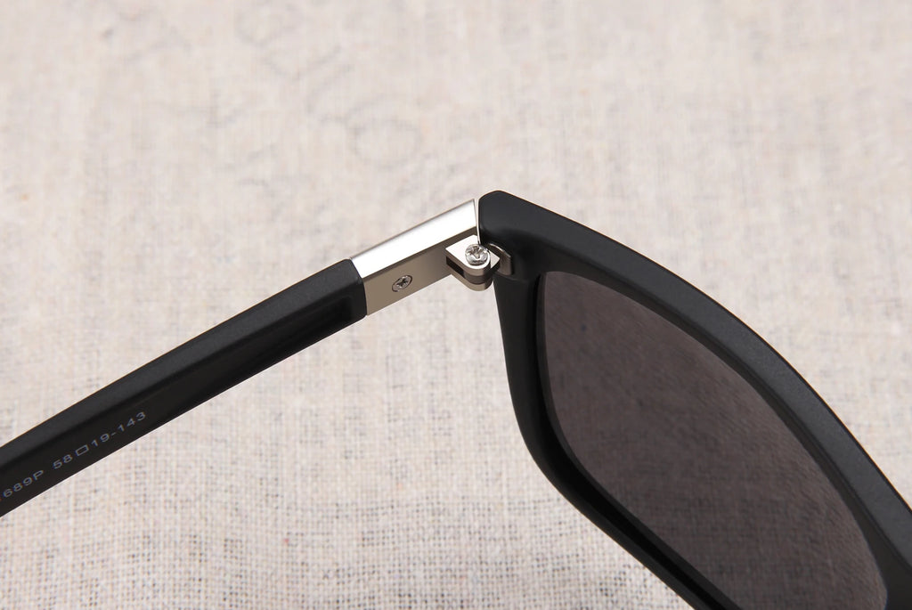 Polarized Square Sunglasses - Retro UV400 Driving Eyewear for Clarity Tidesmit