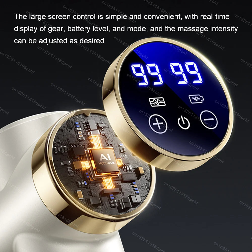 Tidesmit Electric Massage Gun | 99 Levels | Deep Tissue Recovery Fascia Gun Tidesmit