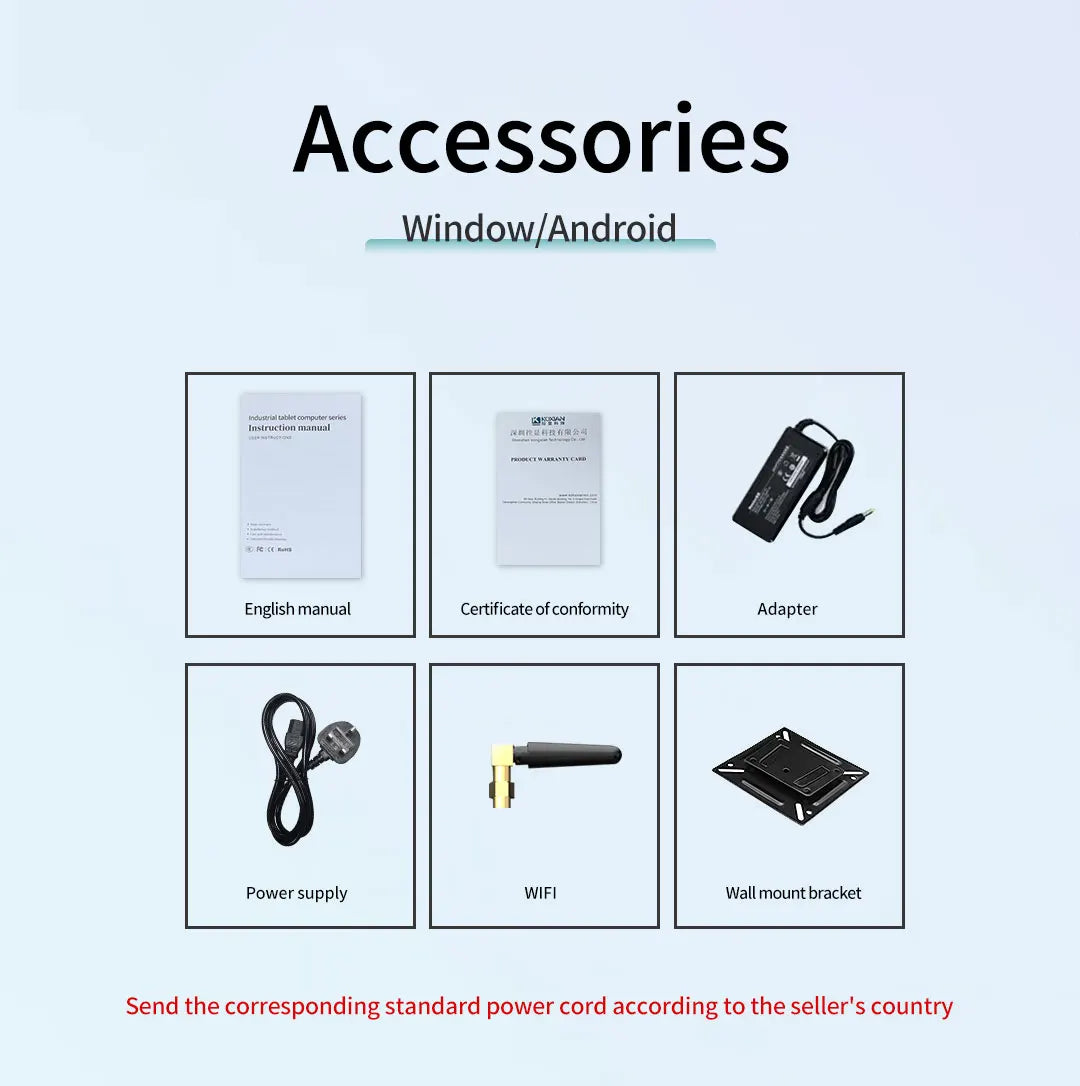 15.6 inch Industrial Capacitive Touch Panel PC Win 8G 128G IP65 Screen Waterproof With WIFI Bluetooth RJ45 RS232 USB