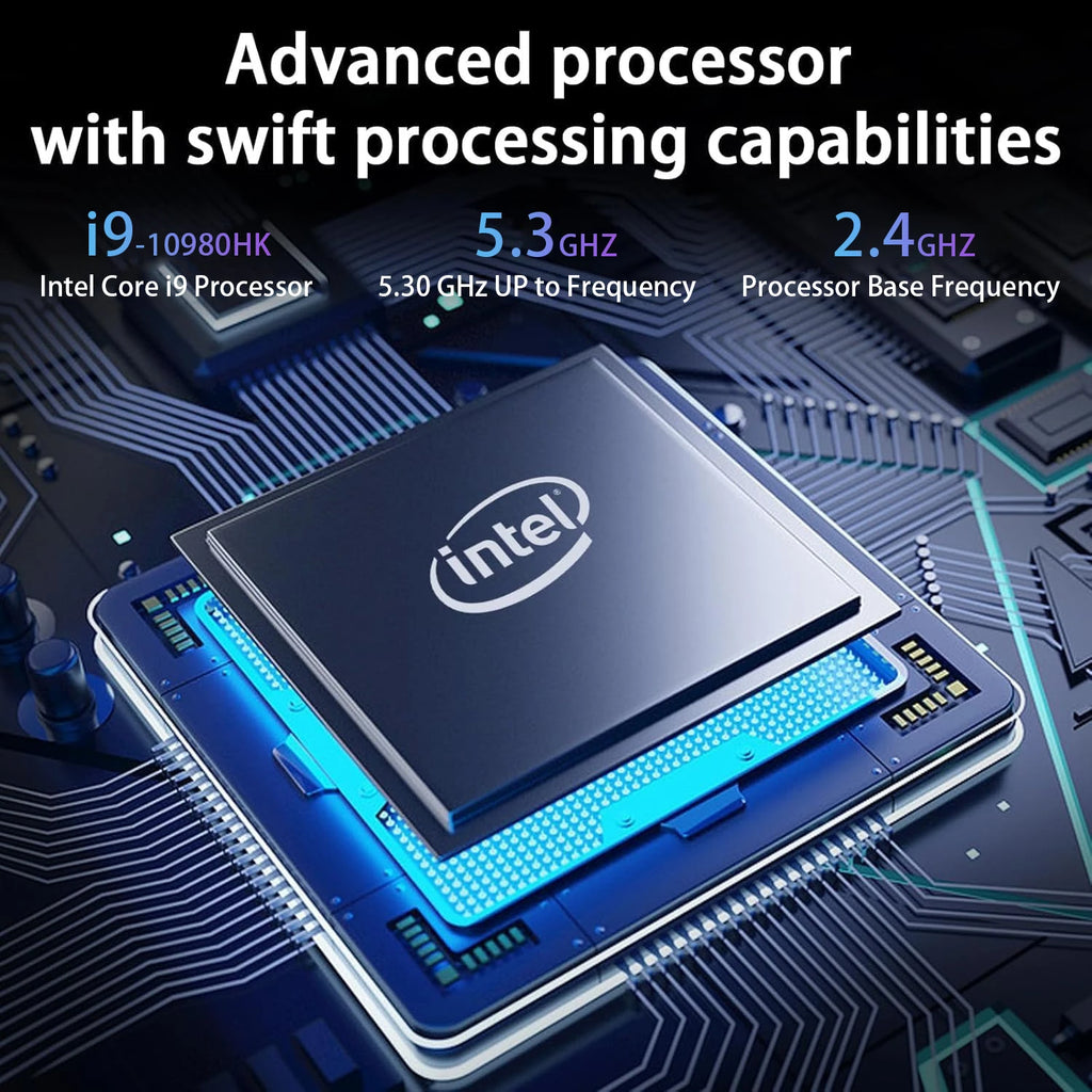 14.1 Inch Intel Core i9 10980HK Windows 11 Pro Laptop 32GB DDR4 2TB SSD Gaming Office PC Gamer Portable Notebook Computer Max