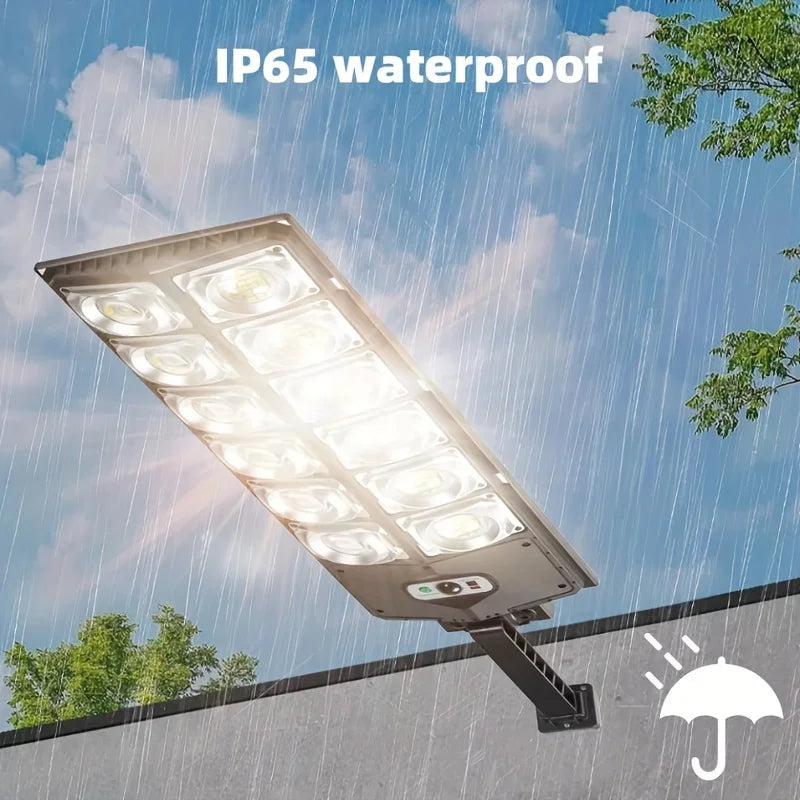New 360LED Solar LED Outdoor Light, The Most Powerful Solar Light, Ultra Bright Solar Energy, 3Mode Light, Wide-angle Motion Sensor, Suitable For Street Lights, Courtyard Garden Decoration Lights, Outdoor Lights IP65