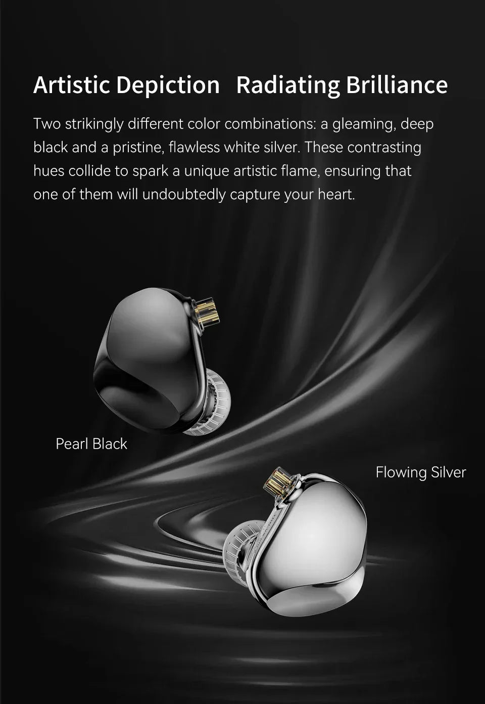 Tidesmit 9-Driver Hybrid In-Ear Monitors | HiFi Wired Noise-Isolating Earphones Tidesmit
