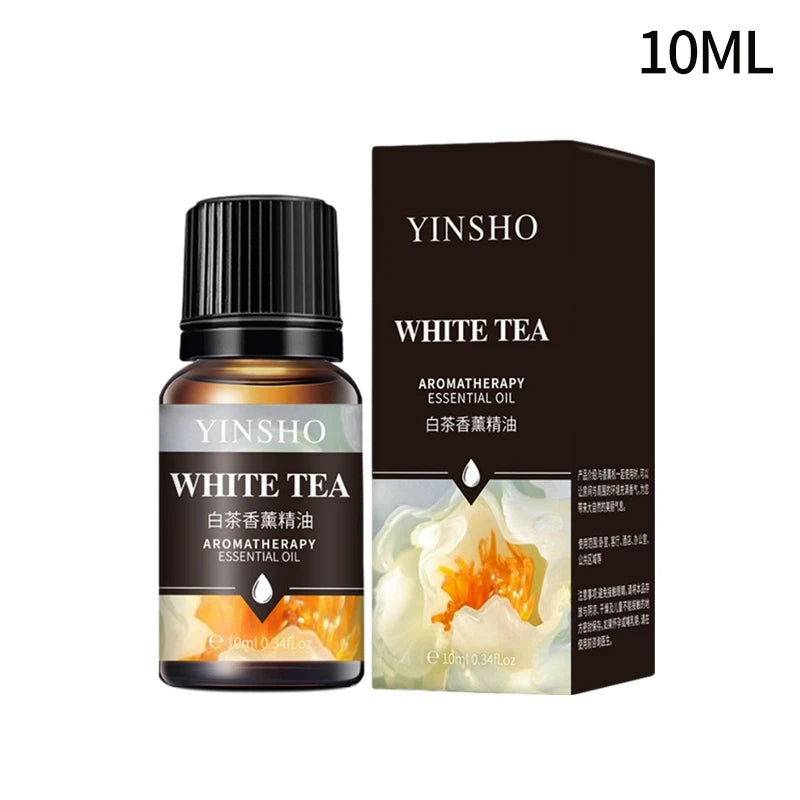 10ml Essential Oils For Humidifier Aromatic Diffuser Lavender Sakura Rose Coffee Sandalwood Lemon Fragrance Oil Making Candles