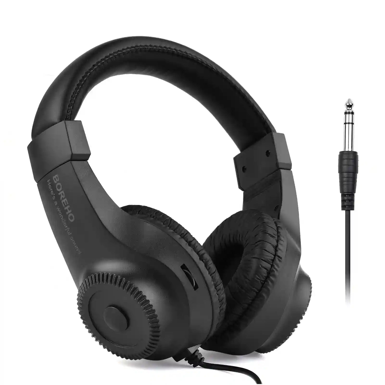 Wired Studio Monitor Headphones - 50mm Over-Ear Drivers for Precise Audio Tidesmit