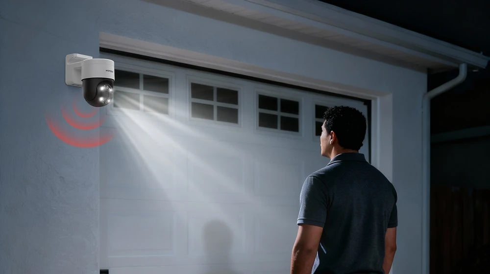 H.view 8Ch 4K 5MP 8MP Cctv Security Camera System Ptz Home Video Surveillance Kit Outdoor Ip Camera Humanoid Detection