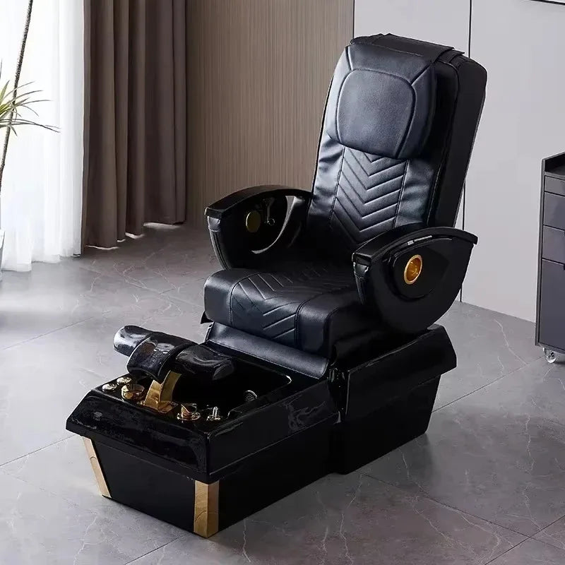 Electric Massage Pedicure Chair - Professional Heat Therapy Salon Unit Massage Chairs Tidesmit