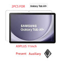 Samsung Galaxy Tab A9+ Screen Protector - 2 Pack 9H Tempered Glass 2PCS FOR A9Plus Tidesmit