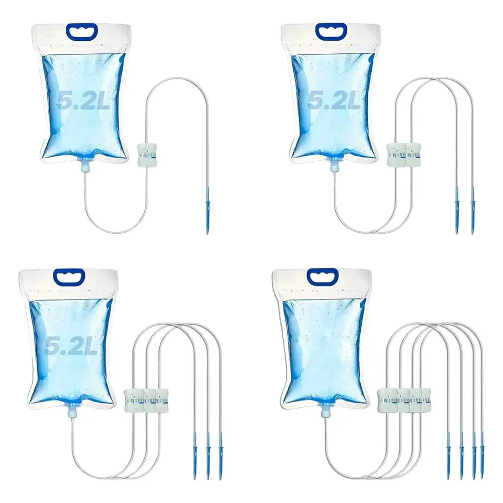 1pc 5.2L Automatic Watering Device Plant Watering Bag Control Of Water Dripping Flow Water Bag Lazy Travel Dripper