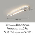 Simple Led Ceiling Lights With Spotlight Modern Bedroom Study Room Black White Gold Ceiling Lamp Home Indoor Decor Lighting Lamp