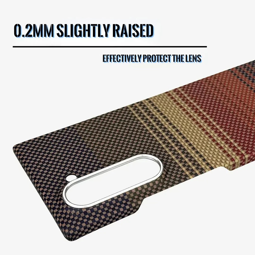 Samsung Galaxy Z Fold 7 Carbon Fiber Case with MagSafe Compatibility Tidesmit