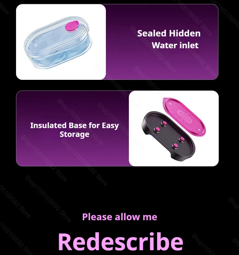Tidesmit portable handheld garment steamer for travel, featuring compact steam iron design for efficient clothing care