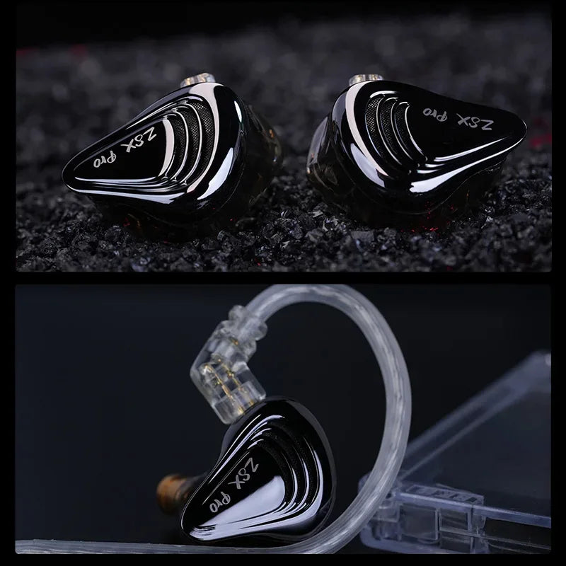 KZ ZSX Pro Hybrid 1DD 5BA In-Ear Monitors by Tidesmit Tidesmit