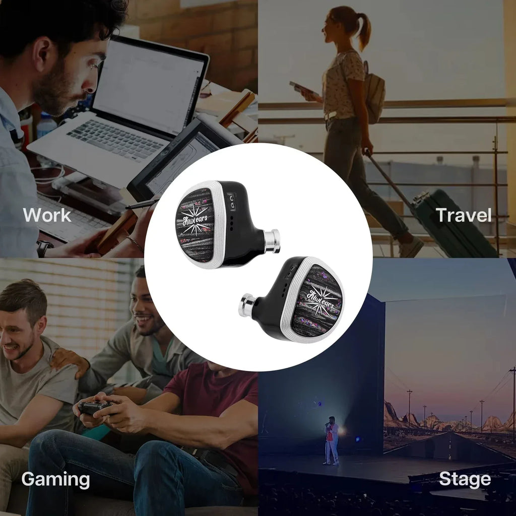 Kiwi Ears Aether Planar IEMs: 15.3mm Driver Gaming Audio | Tidesmit Tidesmit