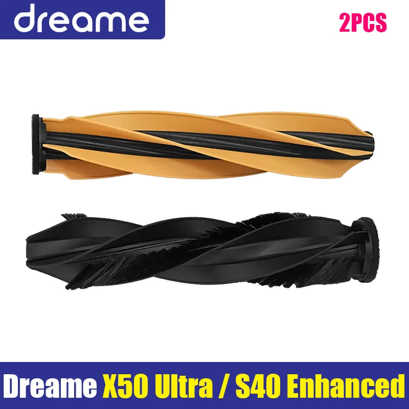 Tidesmit replacement main roller brush, side brush, HEPA filter, and mop pads for Dreame X50 Ultra S40 vacuum cleaner