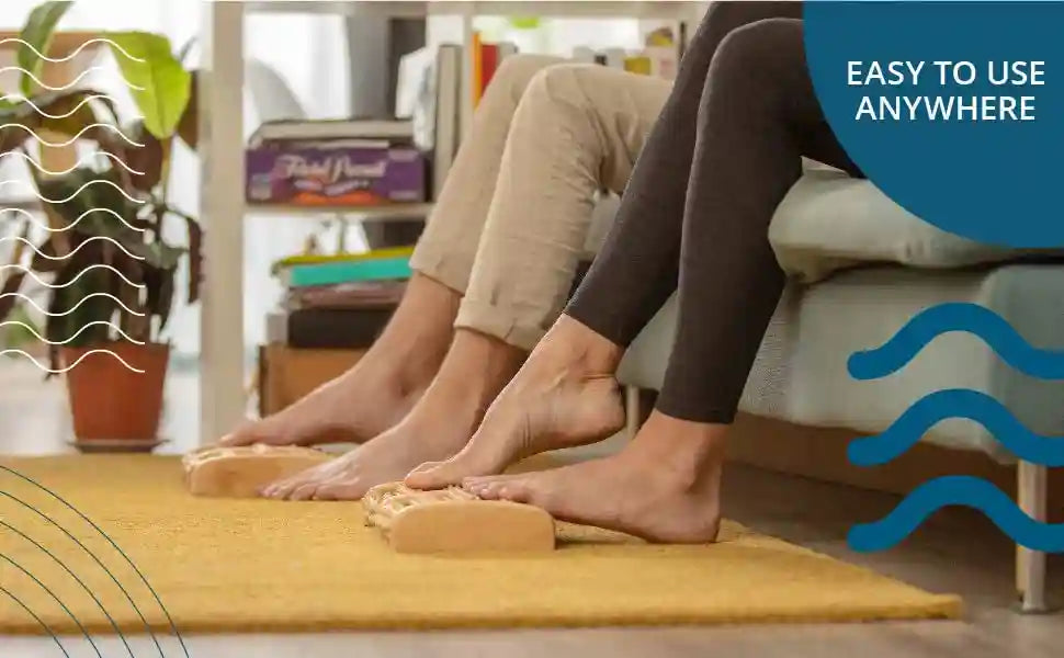 Foot Roller Massager for Plantar Fasciitis Pain Relief with Heat Therapy Massage Roller Tidesmit