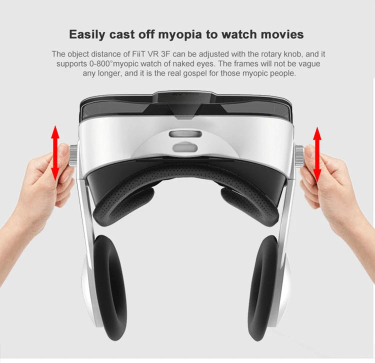 VR Headset for Smartphones with Remote - Immersive 3D Mobile Gaming Tidesmit