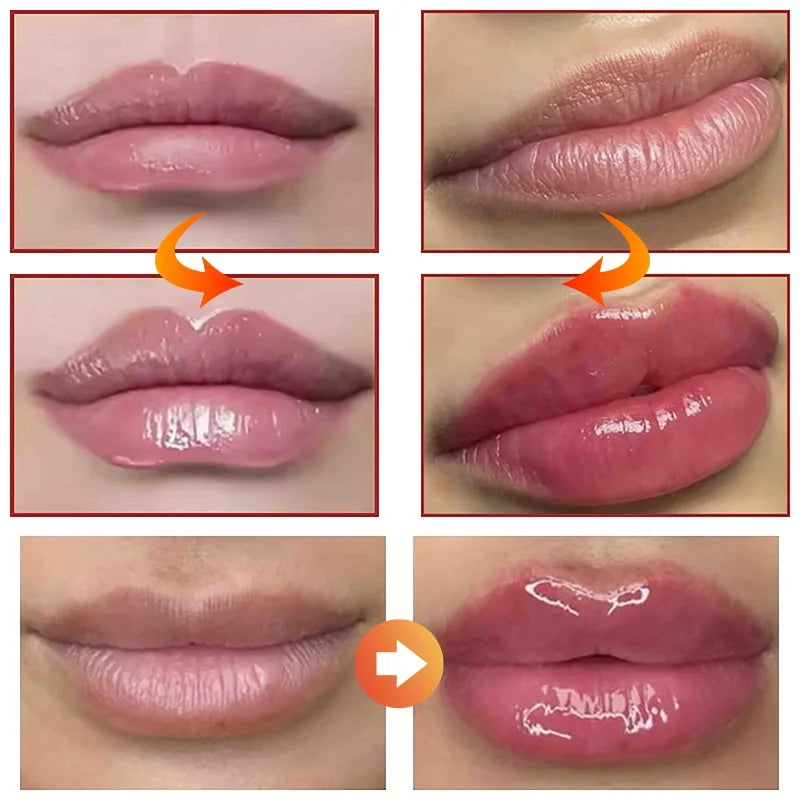 Tidesmit 2026 fast plumping lip balm texture close-up moisturizing non-sticky gloss oil for soft healthy lips