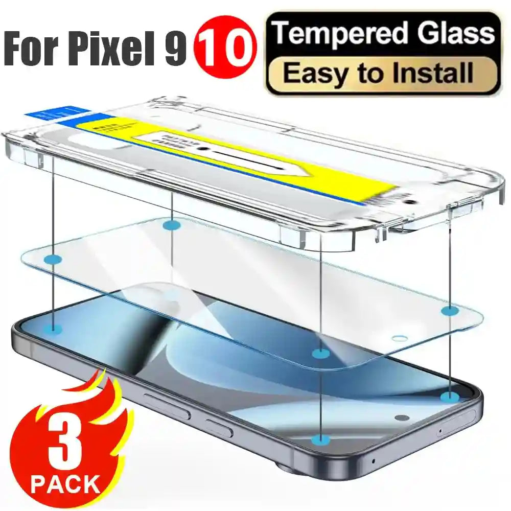 Google Pixel Tempered Glass Screen Protector - Anti-Scratch 9H Hardness AE Tidesmit